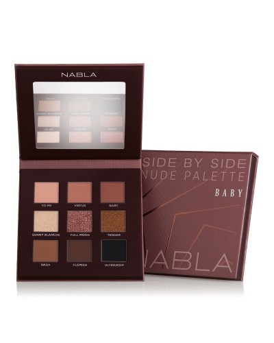 Side By Side Nude Palette Baby - Nabla