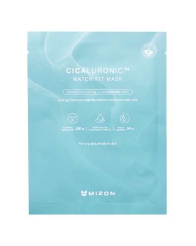 Cicaluronic Water Fit Mask - Mizon