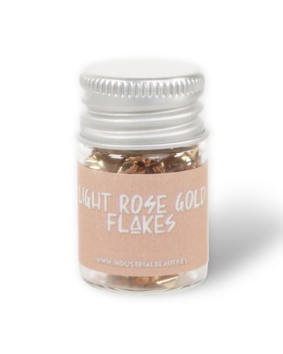 IB GLITTER - LIGHT ROSE GOLD FLAKES 6ML