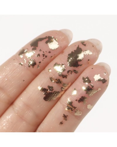 IB GLITTER - LIGHT ROSE GOLD FLAKES 6ML