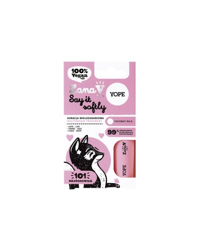 Tratamiento labial natural multifunción - Say it Softly - YOPE