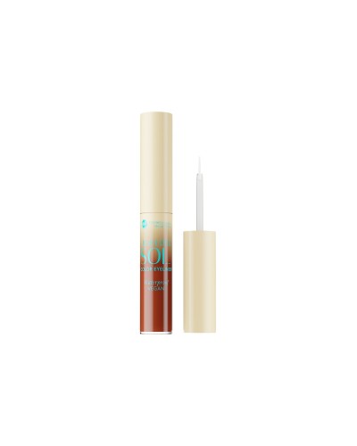 Delineador líquido de ojos waterproof hipoalergénico Aura del Sol 03 Brick Red - Bell Hypo