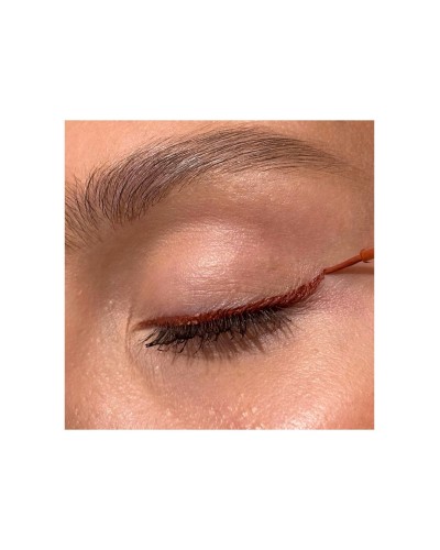 Delineador líquido de ojos waterproof hipoalergénico Aura del Sol 03 Brick Red - Bell Hypo