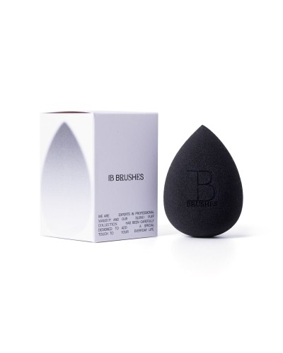 Esponja forma de gota negra - IBbrushes