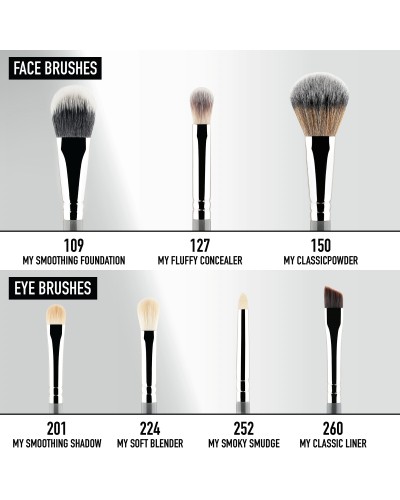 MY SMALL ESSENTIAL BRUSH SET - MYKITCO