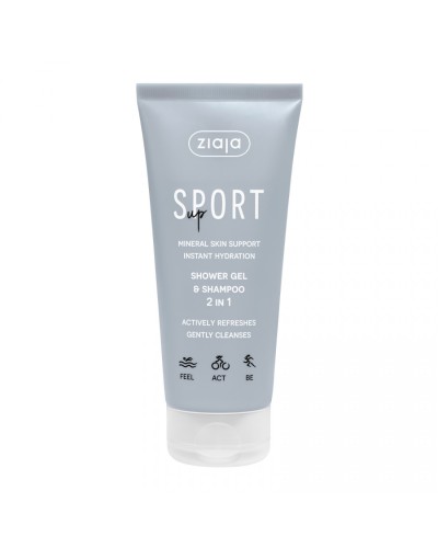 SPORT Gel de ducha y Champú 2 en 1 - Ziaja
