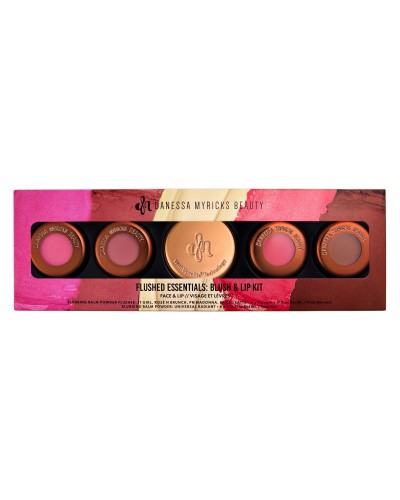 Yummy Skin Flushed Essentials: Blush & Lip Kit - Danessa Myricks
