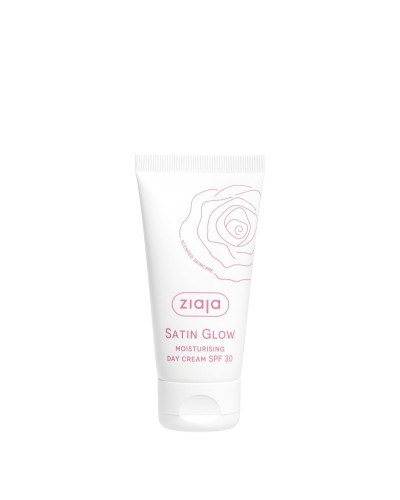 SATIN GLOW Crema de día hidratante con SPF30 - Ziaja