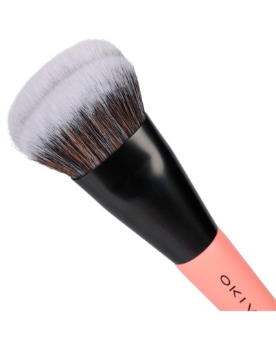 DUO TWIST DT1 - Brocha doble con doble lengua para base y corrector - MAIKO