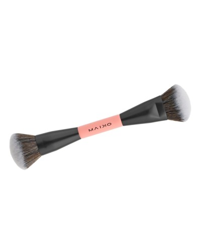 DUO TWIST DT2 - Brocha doble multifunción para rostro completo - MAIKO