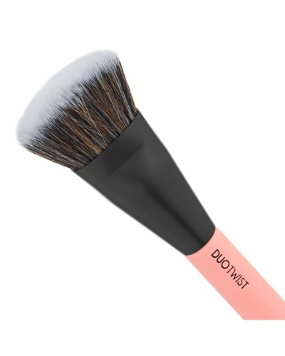DUO TWIST DT2 - Brocha doble multifunción para rostro completo - MAIKO