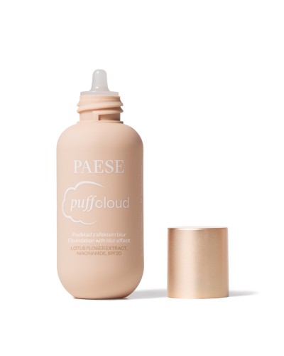 Puff Cloud foundation with blur effect - 02 Nude - PAESE