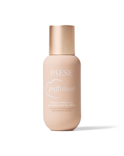 Puff Cloud foundation with blur effect - 01 Light Beige - PAESE