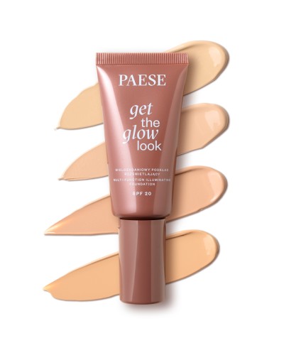 Get The Glow Look Multi-function Illuminating Foundation - 3N Warm Beige - PAESE