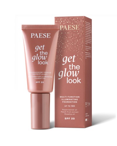 Get The Glow Look Multi-function Illuminating Foundation - 3N Warm Beige - PAESE