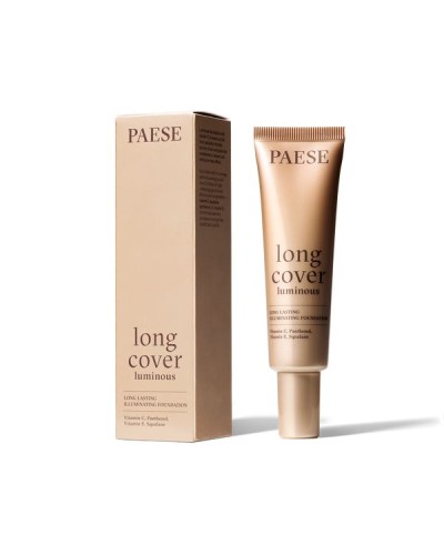 Long Cover Luminous Foundation 1.0W Light Beige - PAESE