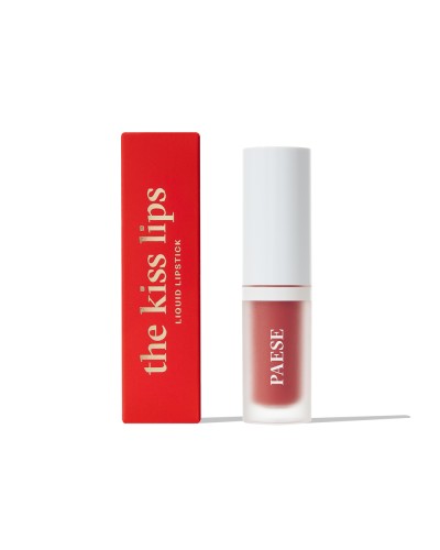 The Kiss Lips Liquid Lipstick - 02 Nude Coral - PAESE