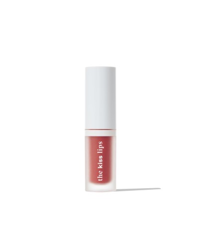 The Kiss Lips Liquid Lipstick - 02 Nude Coral - PAESE