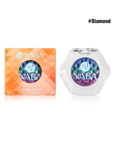 Rainbow Creamy Pigment - Diamond - Naba Cosmetics
