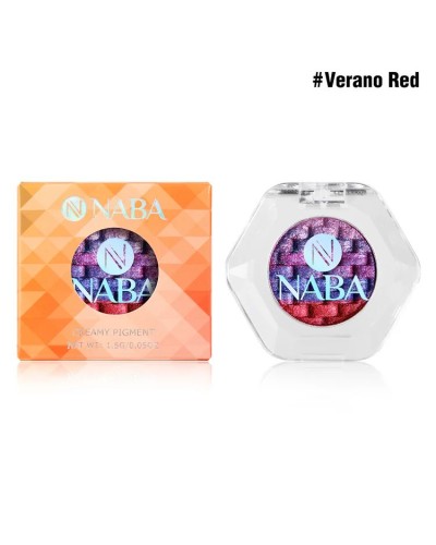 Rainbow Creamy Pigment - Verano Red - Naba Cosmetics
