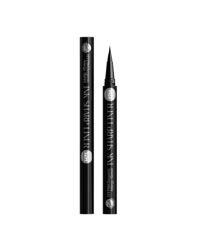 Delineador de ojos hipoalergénico Ink Sharp Liner 01 True Black - Bell Hypo