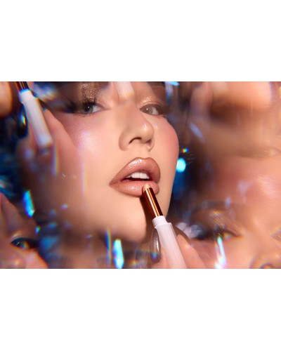 DISCOSPHERE GLITTER LIP TOPPER - Dressed In Diamonds - NIMYA BY NIKKIETUTORIALS