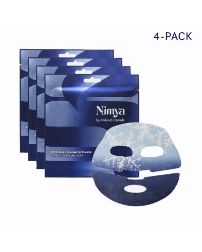 BRRR BRRR COOLING FACE MASK [4-pack] - NIMYA BY NIKKIETUTORIALS