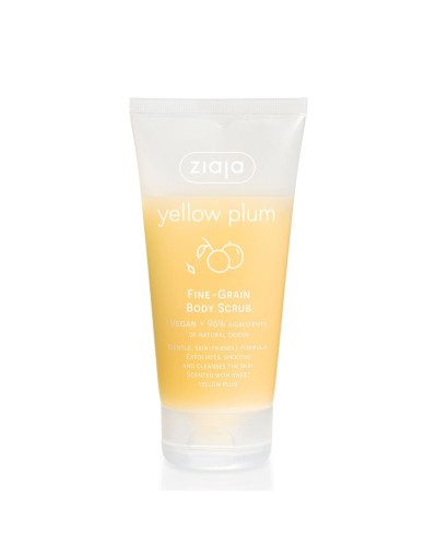 JUICY Exfoliante corporal de grano fino Yellow Plum - Ziaja