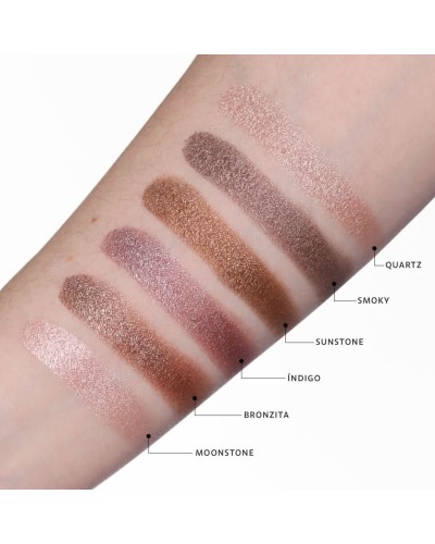 Paleta de sombras - Terra (12 tonos) - SAIGU