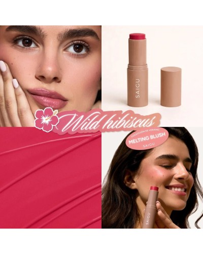 Melting Blush Mediterranean Glow - Wild Hibiscus - SAIGU