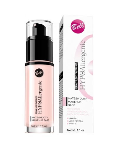 HYPO Prebase de maquillaje Matificante y Suavizante hipoalergénica Mat&Smooth - Bell HYPO