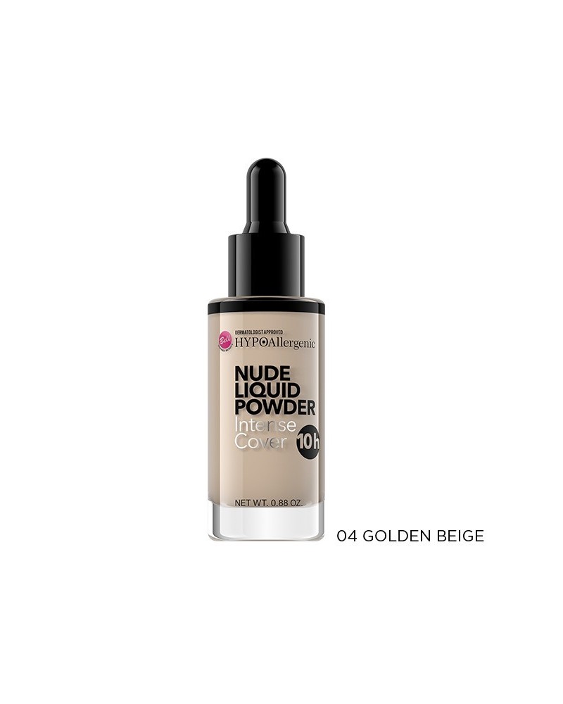 HYPO Base de maquillaje hipoalergénica Nude Liquid Powder : 04