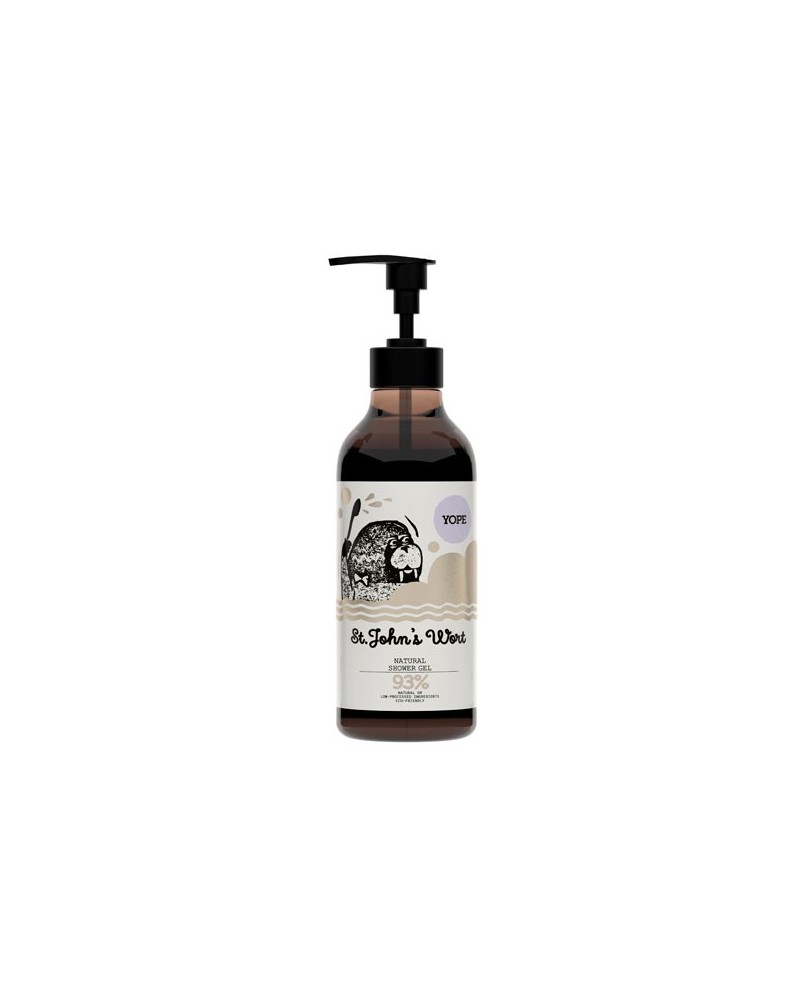Gel de ducha natural regenerador - Hierba de San Juan - YOPE