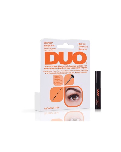 Pegamento de pestañas DUO sin latex oscuro 5gr