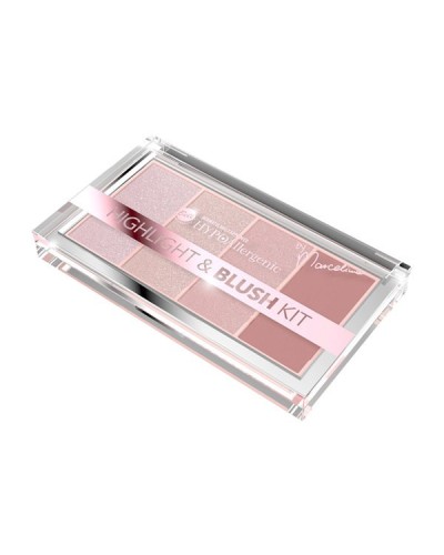 HYPO Paleta de iluminadores y colorete hipoalergénica Highlight&Blush - Bell HYPO