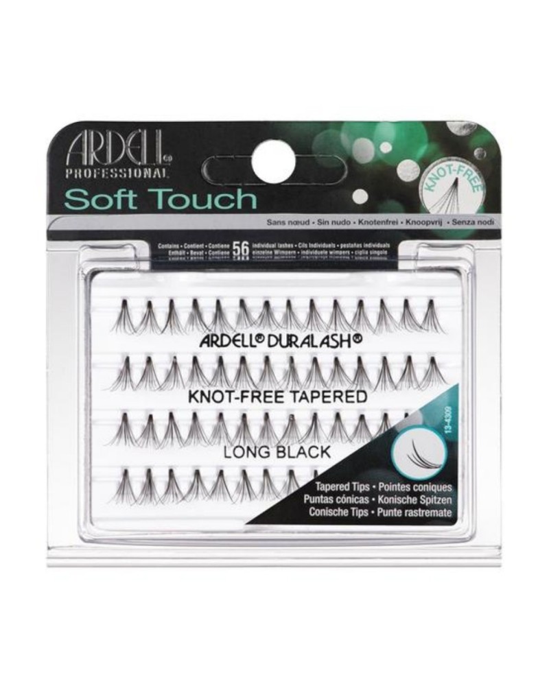 Soft Touch Black Long - Pestañas en grupo sin nudo - Ardell