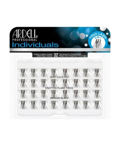 Individuals Black Medium - Pestañas en trios con nudo - Ardell