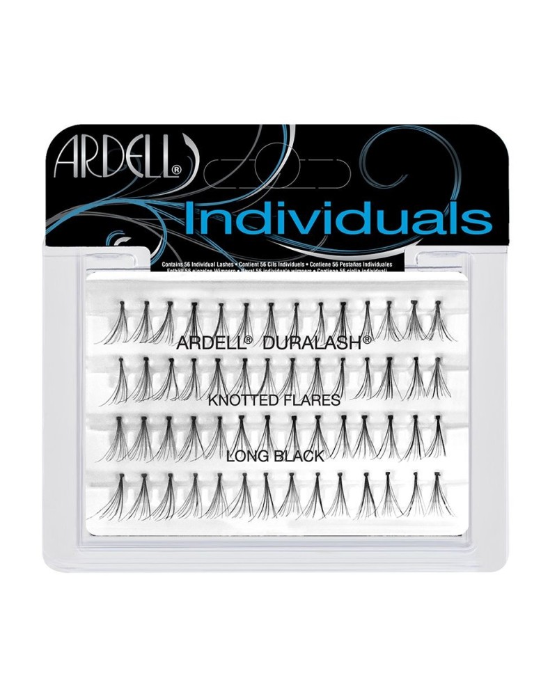 Individual Black Long - Pestañas en grupo con nudo - Ardell