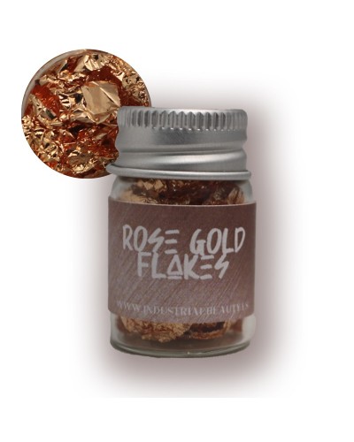 IB GLITTER - ROSE GOLD FLAKES 6ML