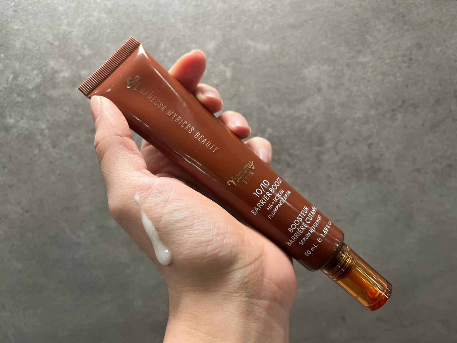 yummy skin 10-10 barrier boost hyaluronic acid + ectoin plumping serum danessa myricks