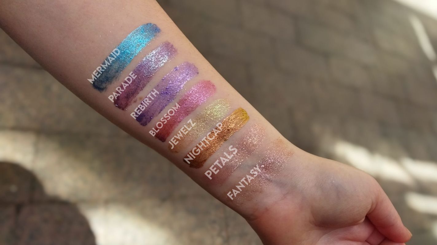 swatches colorfix foils danessa myricks