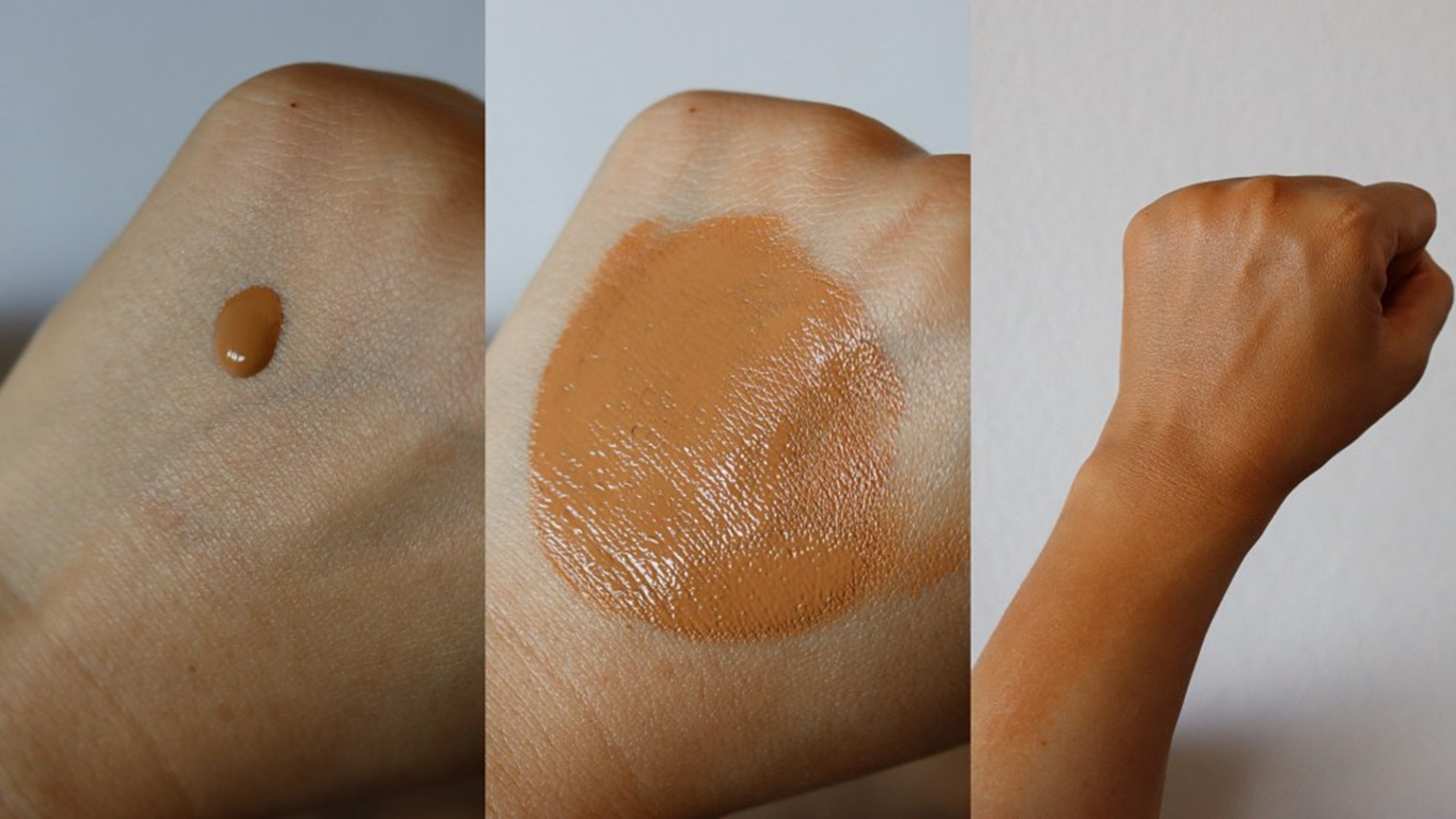 swatches yummy skin serum fondation danessa myricks