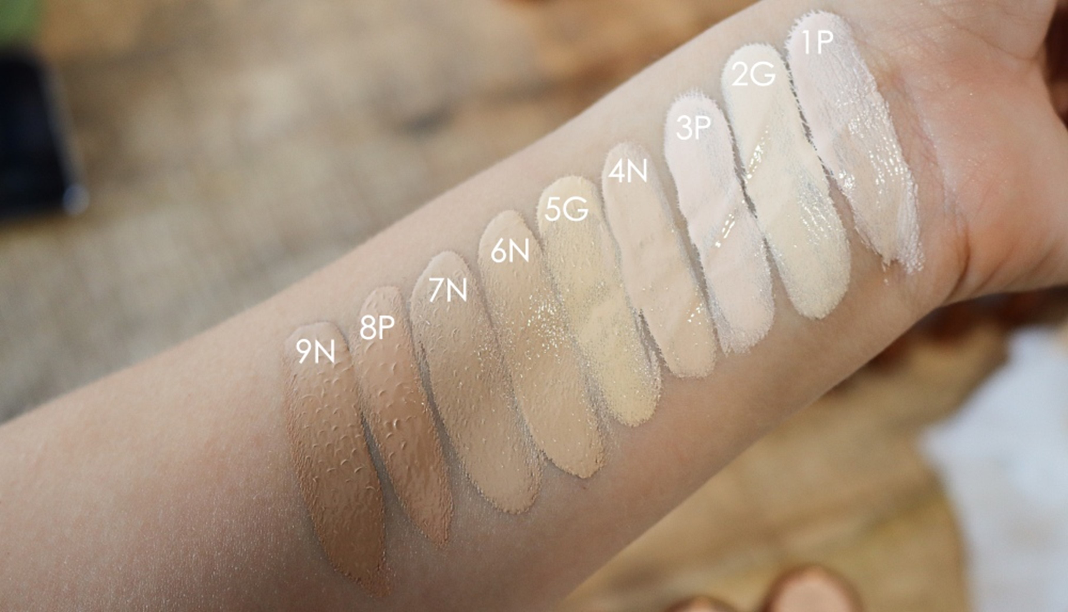 swatches yummy skin glow foundation danessa myricks