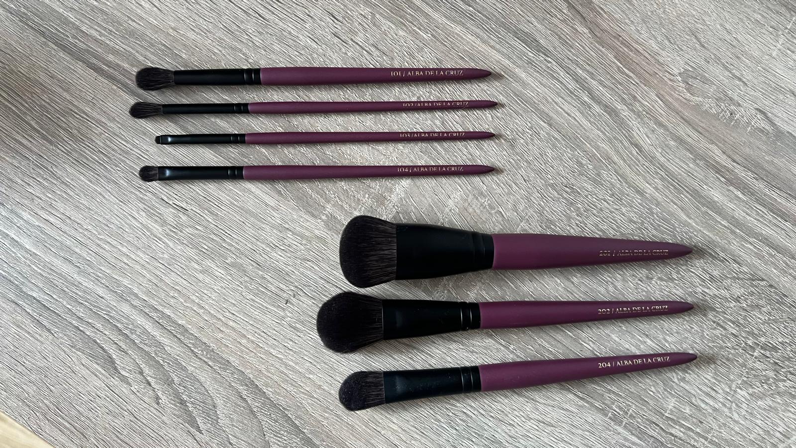 set completo ibbrushes x alba de la cruz