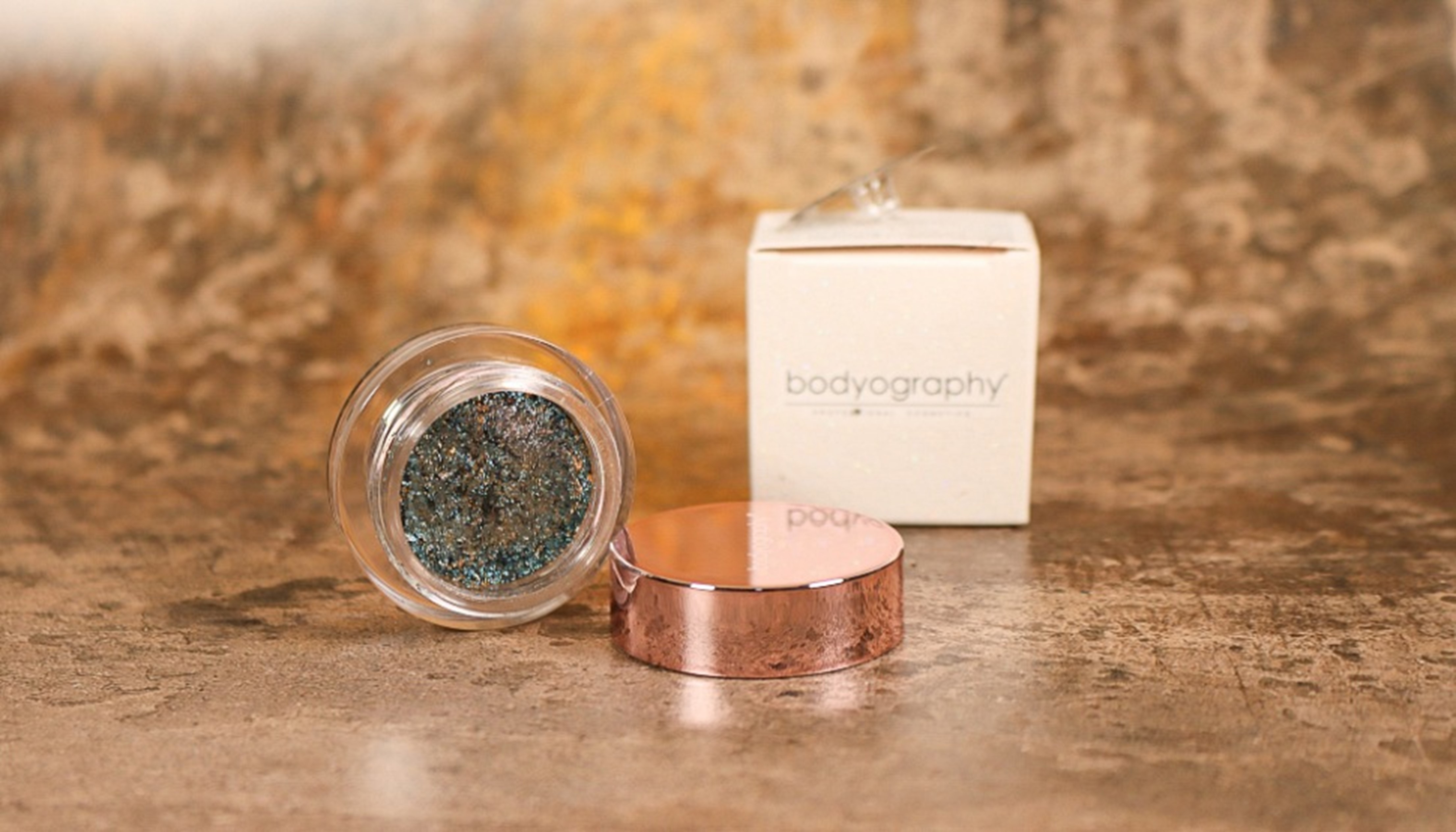 swatches glitter pigment bodyography