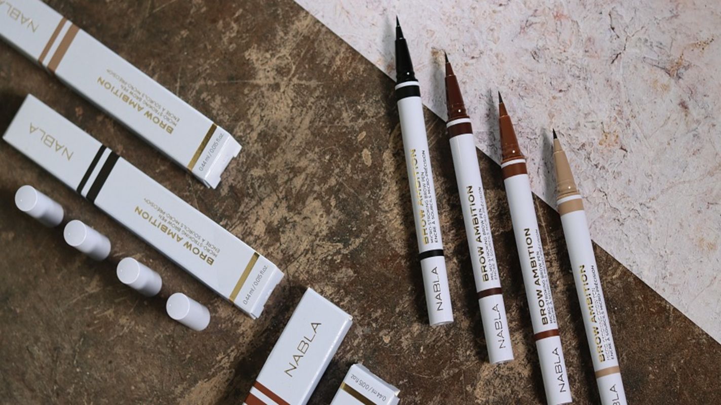 brow ambition nabla swatches