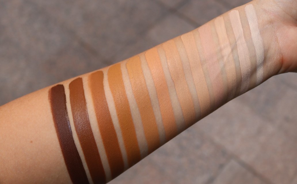 swatches regeneration concealer nabla