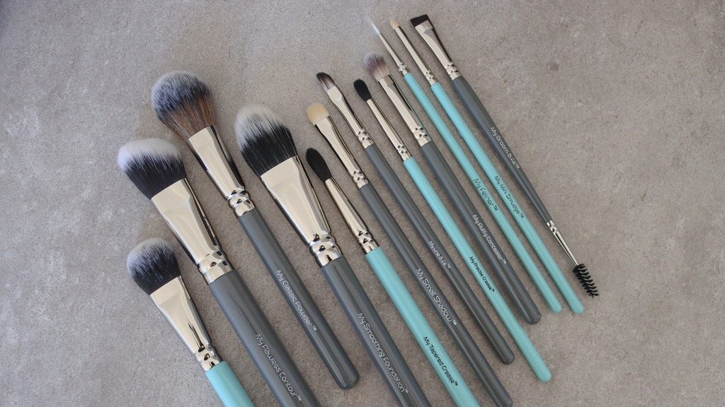 my complete brush set mykitco