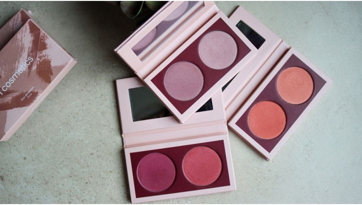 Duo dimension  los coloretes en polvo de LH Cosmetics